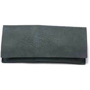 PU Leather Eyeglass Case,Flexible Sunglasses Pouch Slim Case for Women Men 