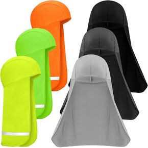 6 قطع قبعة جمجمة تبريد مرنة للشمس، قبعة مرنة للرقبة، غطاء جمجمة، بطانة للرأس والرقبة للنساء in Kuwait