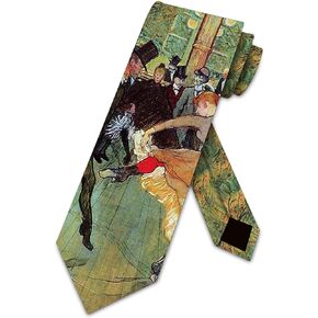 At the Moulin Rouge The Dance Tie Men's Art Neckties