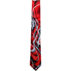 JG-7946 Jerry Garcia Tie Neckties Red, One Size