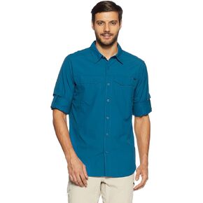 Columbia Men’s Silver Ridge Long-Sleeve Shirt, Moisture Wicking