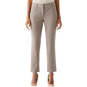 Rafaella Women's Petite Ankle Pants with Slimming Panel, Classic Fit, Gabardine Fabric