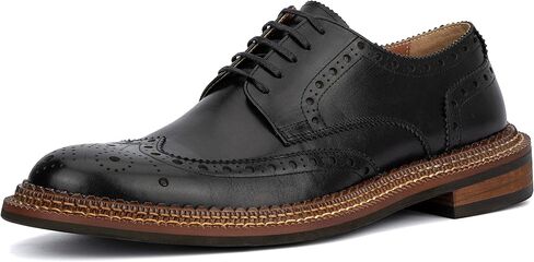 حذاء Ivan Derby للرجال من Vintage Foundry Co.، برباط، ونعل مسطح، ومقدمة مستديرة، ونعل خارجي مطاطي in Kuwait