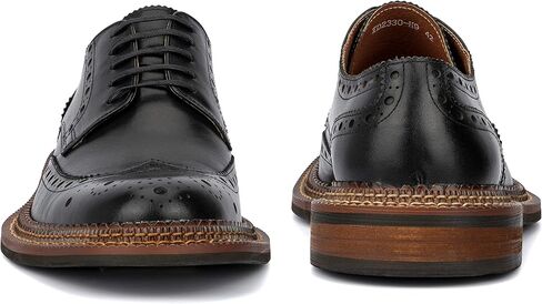 حذاء Ivan Derby للرجال من Vintage Foundry Co.، برباط، ونعل مسطح، ومقدمة مستديرة، ونعل خارجي مطاطي in Kuwait
