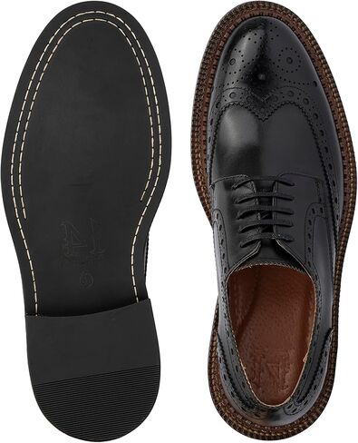 حذاء Ivan Derby للرجال من Vintage Foundry Co.، برباط، ونعل مسطح، ومقدمة مستديرة، ونعل خارجي مطاطي in Kuwait