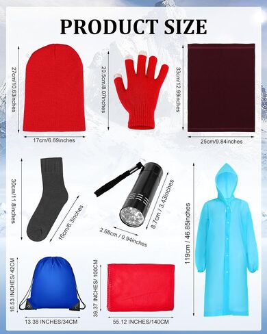 160 Pcs Homeless Care Package Supplies Bulk Winter Beanies Gloves Cotton Socks Fleece Throw Blankets LED Flashlight Storage Bag for Woman Men Homeless Donating Warm Gift in Saudi Arabia