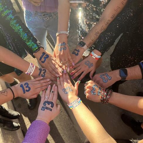 Friendship Bracelet Lover Reputation 1989 Speak Now Fearless Album Inspired Bracelet for Concert Outfit Gifts in Saudi Arabia