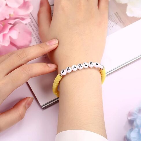 Friendship Bracelet Lover Reputation 1989 Speak Now Fearless Album Inspired Bracelet for Concert Outfit Gifts in Saudi Arabia