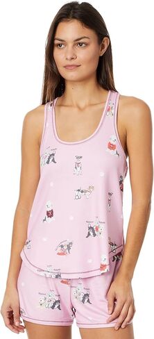 PJ Salvage Women's Loungewear Rescues are My Favorite Breed Tank in Kuwait