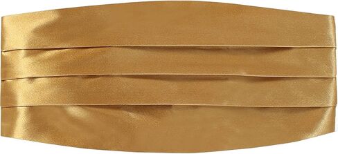 Gioberti Kids/Boys' Adjustable Satin And Paisley Cummerbund Set With Formal Bow Tie and Pocket Square in Saudi Arabia