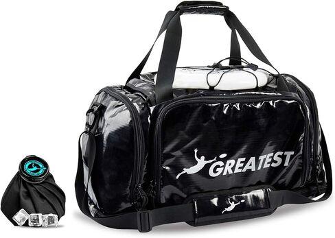 GREATEST Ultimate Frisbee Bag 60 Liter. Built in Insulated Cooler Pocket and Organization Compartments. Waterproof Sports Duffel Backpack for Outdoor Sports Travel & More (MOONLIGHT BLUE) in Saudi Arabia