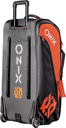 Onix KZ7400-PWDOB Pro Team Wheeled Duffle Bag in Orange/Black in Kuwait