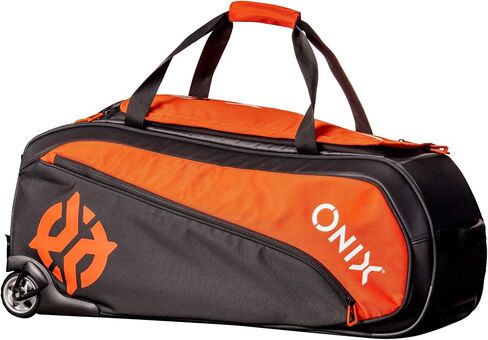 Onix KZ7400-PWDOB Pro Team Wheeled Duffle Bag in Orange/Black in Kuwait
