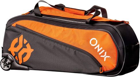 Onix KZ7400-PWDOB Pro Team Wheeled Duffle Bag in Orange/Black in Kuwait