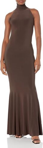 Norma Kamali Women's Halter Turtle Fishtail Gown in Saudi Arabia