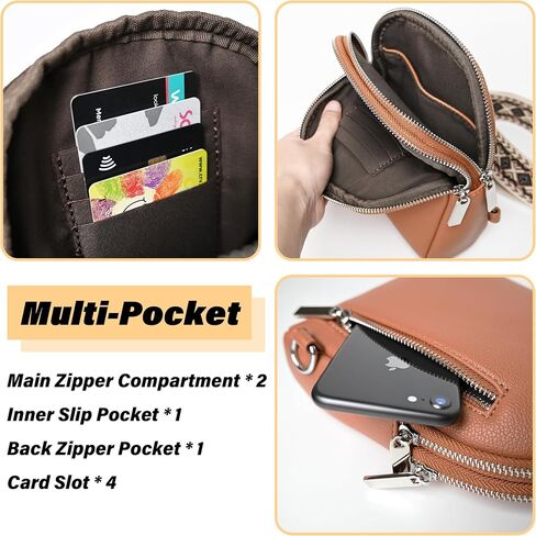 Fanny Pack Crossbody Bags for Women Trendy Small Sling Bag Vegan Leather Cell Phone Purse Mini Chest Bag Cute Fashionable Gifts for Women Teen Girls Travel Outdoor Daily with 2 Straps Cream White in Saudi Arabia
