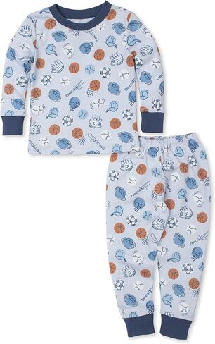 Kissy Kissy Boys Toddler Pajamas Super Sports Print Long Pajamas Set in Saudi Arabia
