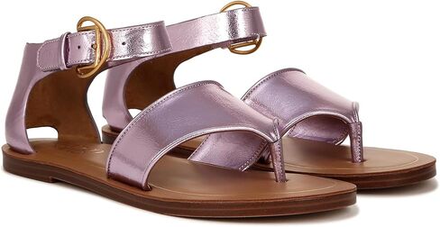Franco Sarto Women's Ruth Ankle Strap Thong Flat Sandal in Kuwait