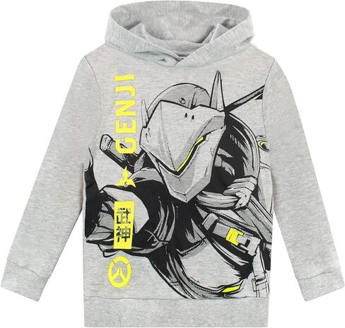 Overwatch Boys Hoodie Genji Gaming Kids Hooded Sweatshirt in Saudi Arabia