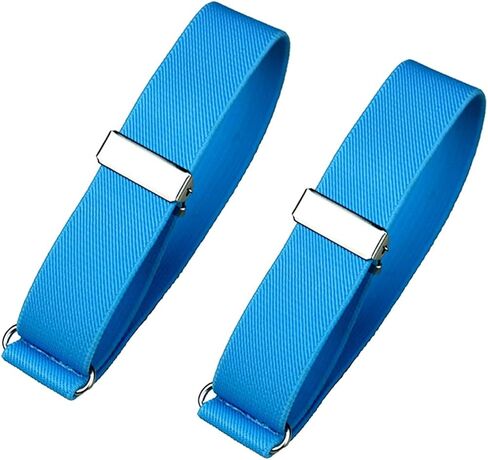 Sleeve Garters Elastic Adjustable Armband Non Slip Shirt Garter Sleeve Holders Easy to Use in Kuwait