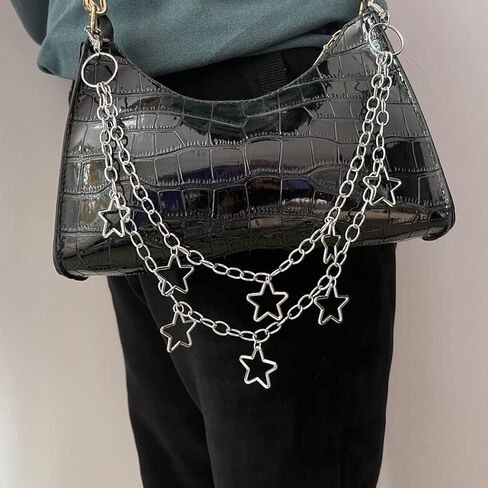 Hip Hop Pant Chain Acrylic Jean Chain Punk Wallet Chain Rock Pocket Chain for Men and Women in Kuwait