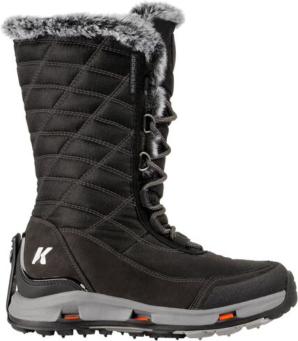Korkers Women's South Lake Winter Boots - Extra Cozy and Waterproof - Includes Interchangeable TrailTrac Sole in Saudi Arabia