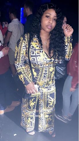 BestGirl Women's Sexy Jumpsuits Floral Print V Neck Sleeveless Wide Leg Long Pants Romper in Saudi Arabia