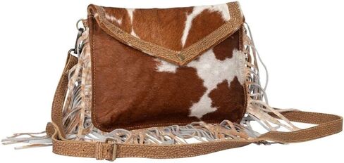 Myra Bag Women's Fancy Delight Cowhide Brown One Size in Saudi Arabia