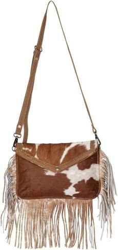 Myra Bag Women's Fancy Delight Cowhide Brown One Size in Saudi Arabia