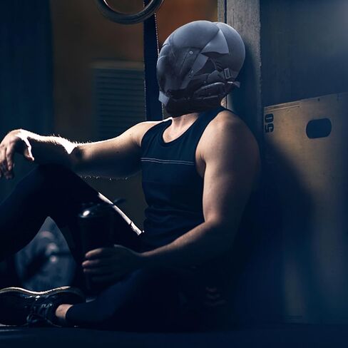 قناع بانك اسود من توساو، قناع تنكري للهالوين، مناسب للحفلات والمهرجانات الموسيقية، قناع فارس تنكري، خوذة فنية مستقبلية، قناع سايبر رائع، اكسسوارات تنكرية، قناع وجه كامل in Kuwait