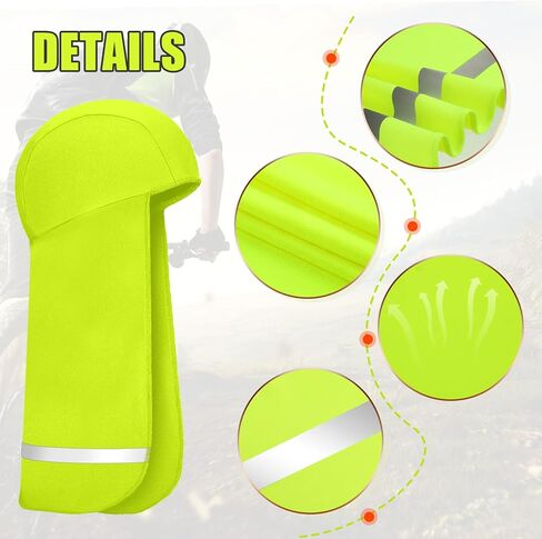 6 قطع قبعة جمجمة تبريد مرنة للشمس، قبعة مرنة للرقبة، غطاء جمجمة، بطانة للرأس والرقبة للنساء in Kuwait