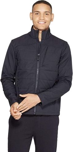 Champion C9 Men's Softshell Jacket - (US, Alpha, Medium, Regular, Regular, Black) in Saudi Arabia