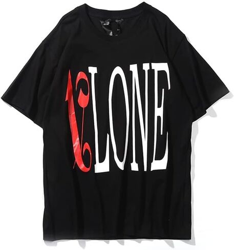 Men's T-Shirt 3 Pack Short Sleeve Flower Graphic Tees Novelty Tops Women Casual Hip Hop Crew Neck Shirts Dove Letter PythonBlack L in Saudi Arabia