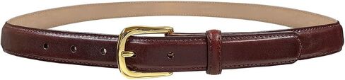 Italian Calfskin Dress Belt Gold Buckle 1-3/8''(35mm) Wide, 1"(25mm) Wide, Multi-Style Options in Saudi Arabia