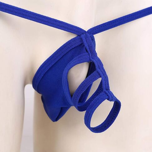 Mens Underwear Low Rise Bulge Pouch Underpants T-Back Tanga G-String Thong in Kuwait