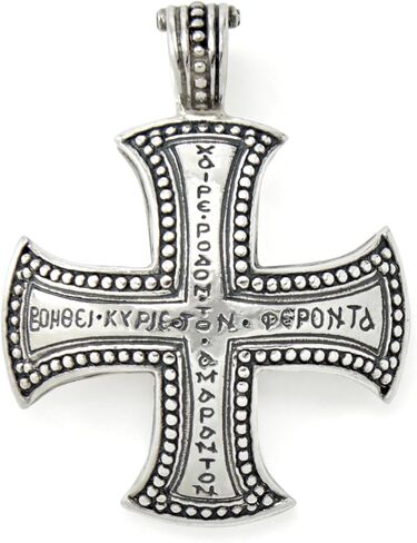 Konstantino Men's Sterling Silver Cross Pendant in Kuwait