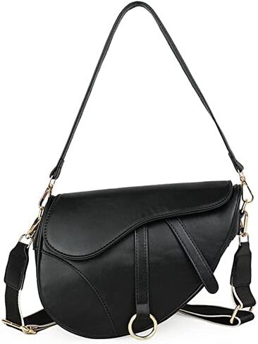 حقيبة كتف نسائية من JBB بمقبض ومحفظة صغيرة وحقيبة كروس وحقائب يد من جلد البولي يوريثان in Kuwait