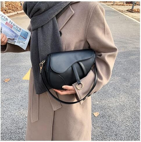 حقيبة كتف نسائية من JBB بمقبض ومحفظة صغيرة وحقيبة كروس وحقائب يد من جلد البولي يوريثان in Kuwait