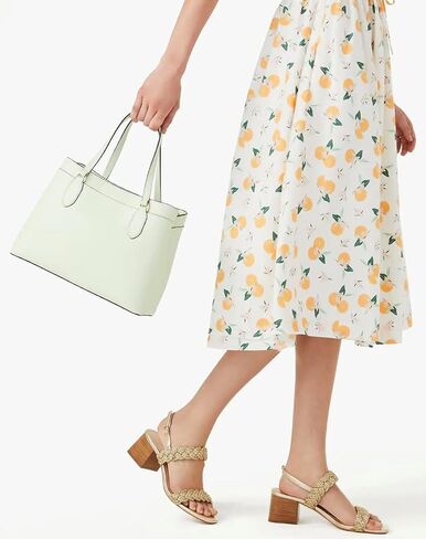 Kate Spade New York Sienna Medium Triple compartment Satchel (Lime Frosting) in Saudi Arabia