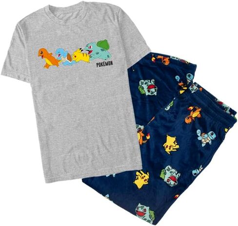 Fifth Sun Pokemon Wild Line Up CMB Young Men's Pajamas Set in Saudi Arabia