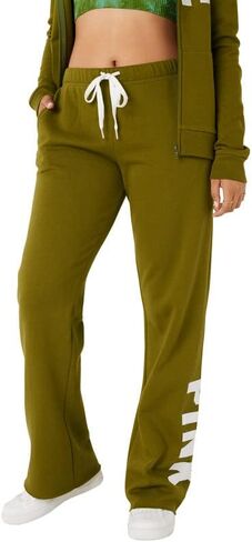 Victoria's Secret Women's PINK Logo Heritage Sweatpants, Womens Sweatpants, (XS-XXL) in Saudi Arabia