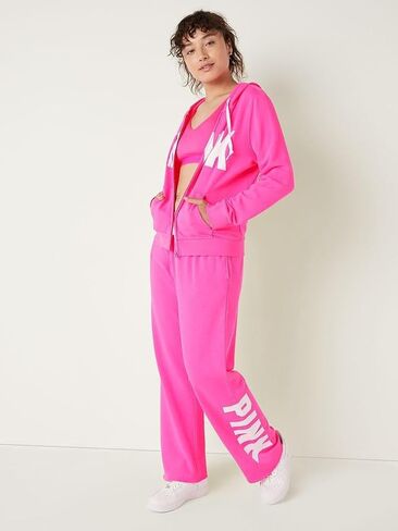 Victoria's Secret Women's PINK Logo Heritage Sweatpants, Womens Sweatpants, (XS-XXL) in Saudi Arabia