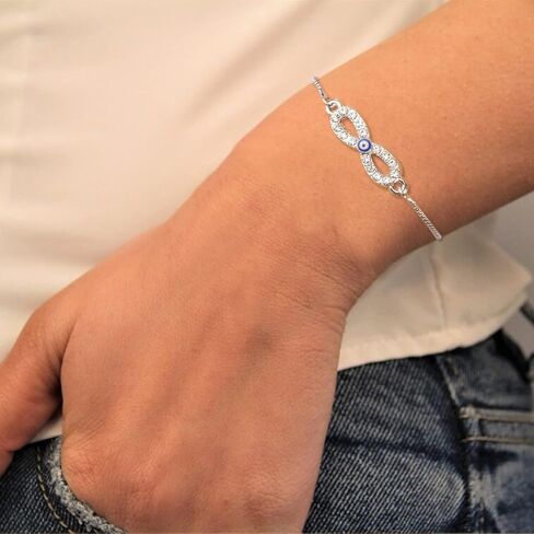 10pcs Evil Eye Bracelets Mexican Bracelets for Women Girls in Kuwait