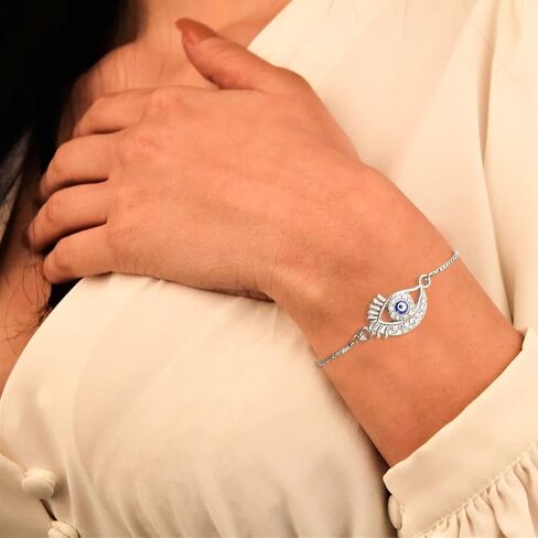 10pcs Evil Eye Bracelets Mexican Bracelets for Women Girls in Kuwait