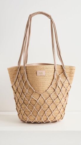 حقيبة شاطئ Geo Macrame للسيدات in Kuwait