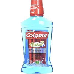 Colgate Total Advanced Pro-Shield Mouthwash, Peppermint Blast, 16.9 Ounce (Pack of 2)