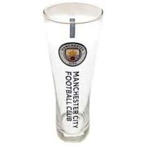 Manchester City Official Peroni Style Pint Glass - Multi-Colour