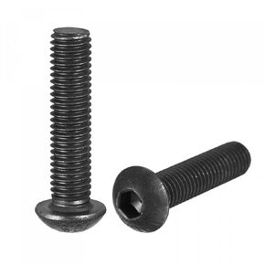 uxcell M8x16mm Hex Socket Button Head Cap Bolts Screws Alloy Steel 10pcs