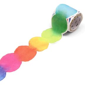 MT fab 'Blurred Water Colour Paint' washi Masking Tape - 1 Roll