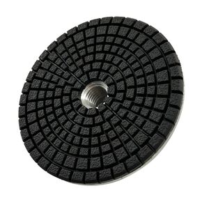 4" Resin Filled Grinding Wheels for Granite, Quartz, Quartzite, Marble or Other Engineered Stones, Fine #80/100 Grit, Wet or Dry, 5/8"-11 Arbor